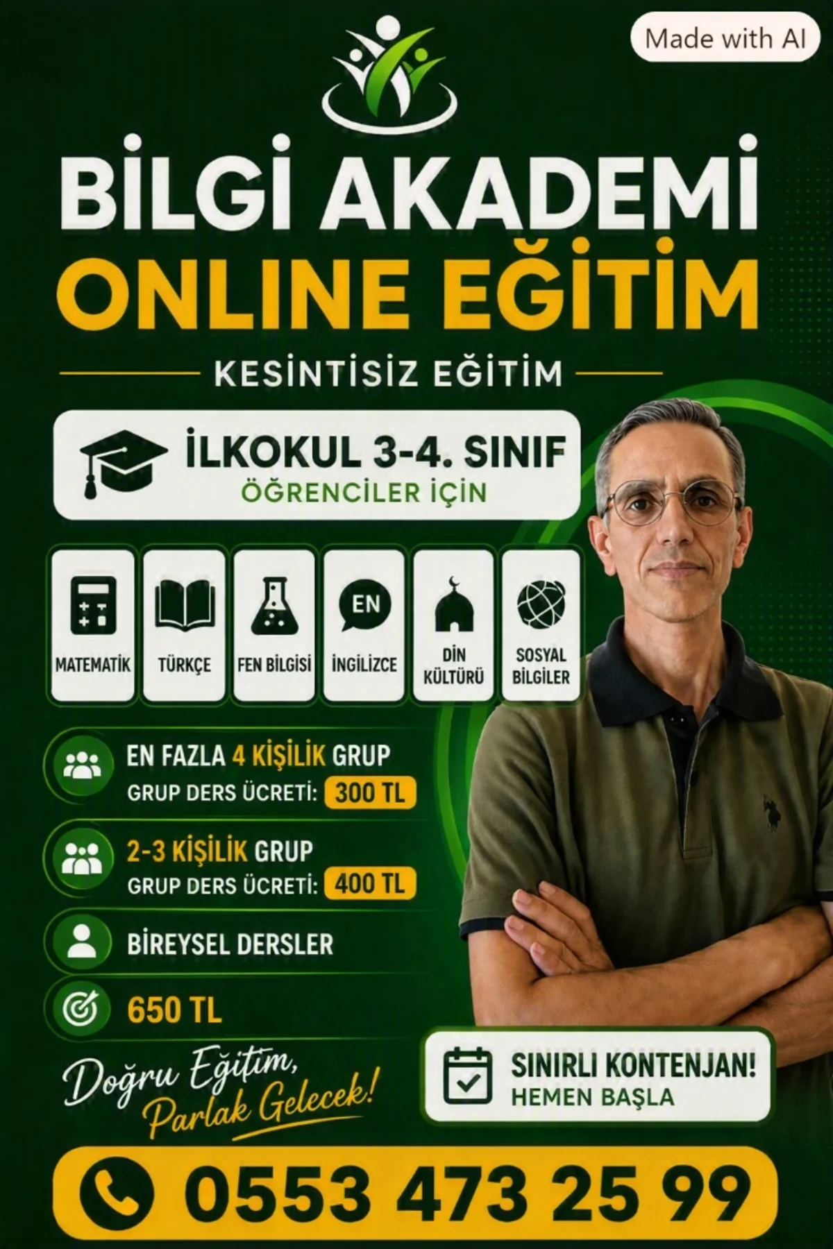 Kampanya afişi
